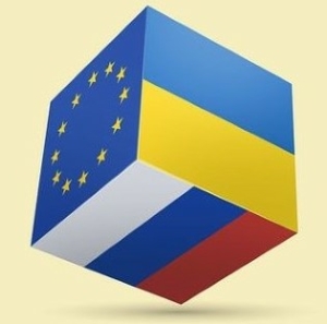 Würfel EU, Ukraine, Russland