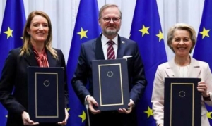 Unterzeichnung der Europäischen Erklärung zu den digitalen Rechten und Grundsätzen